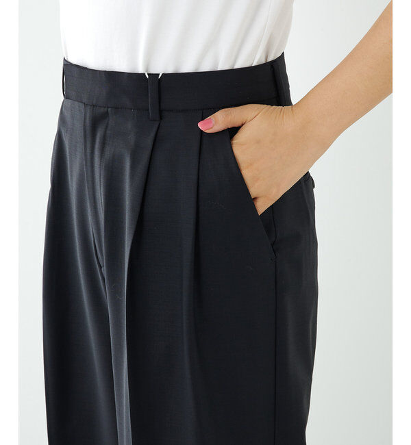 Drawing Numbers「【Drawing Numbers】センタープレスワイドパンツ」|チノ|