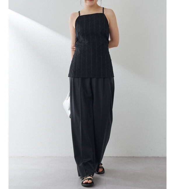 Drawing Numbers「【Drawing Numbers】センタープレスワイドパンツ」|チノ|