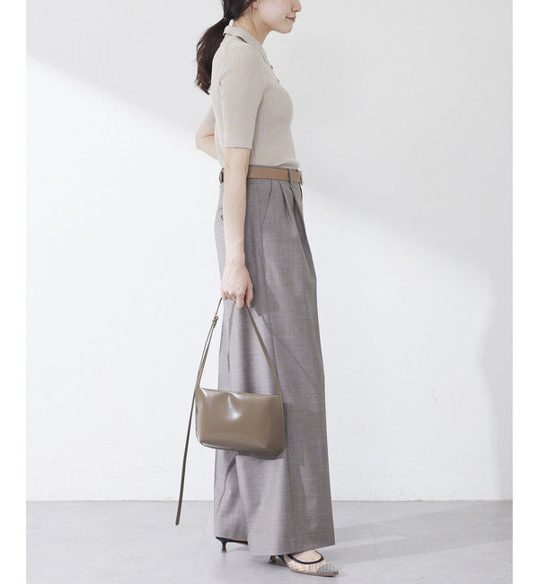 Drawing Numbers「【Drawing Numbers】センタープレスワイドパンツ」|チノ|