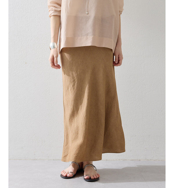 「ツイル顔料染めスカート」|スカート|
