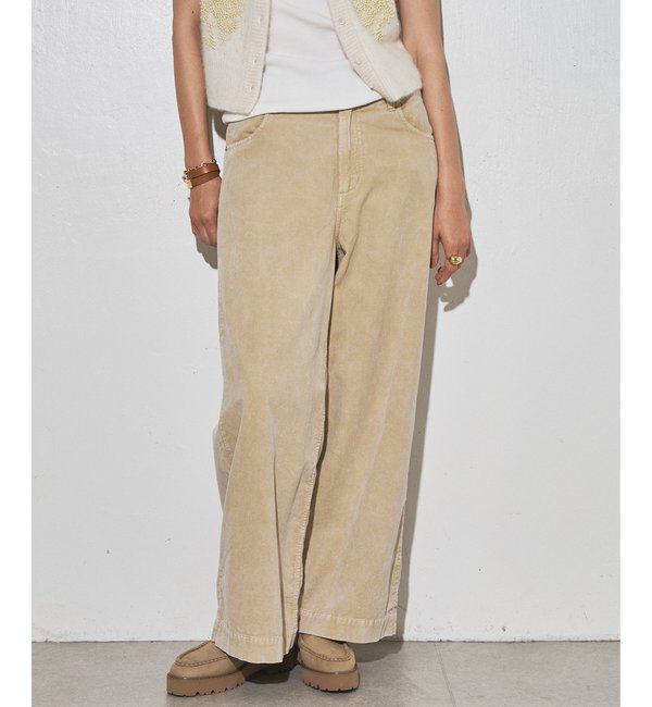GEMINI「【GEMINI】コーデュロイパンツ」|チノ|ベージュ
