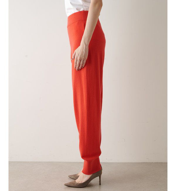  「ウールカシミヤニットパンツ」|チノ|