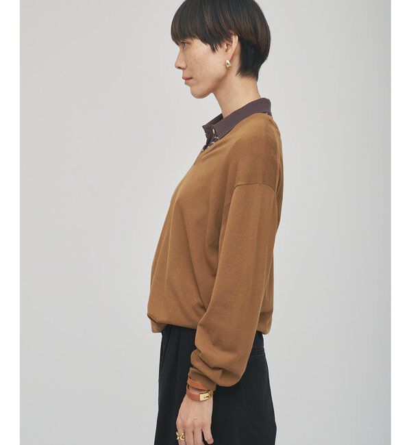 GEMINI「【GEMINI】ハイゲージVネックニットプルオーバー」|ニット・セーター|