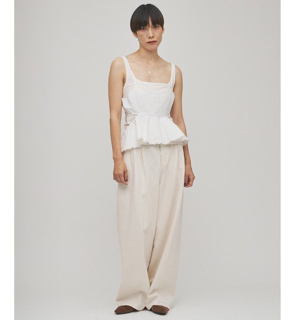 GEMINI「【GEMINI】スカラップキャミソール」|シャツ・ブラウス|