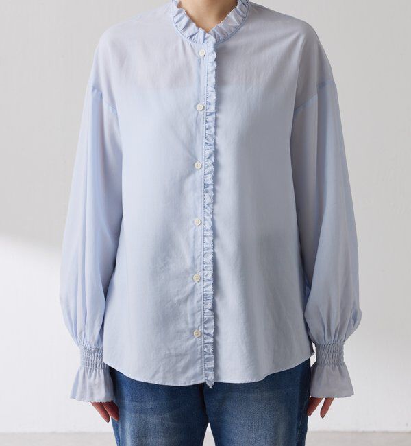  「フリルカラーシャツ」|シャツ・ブラウス|