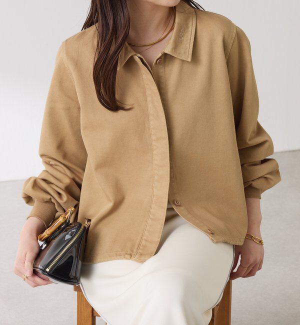  「Q.anos 2WAYデニムシャツ」|シャツ・ブラウス|