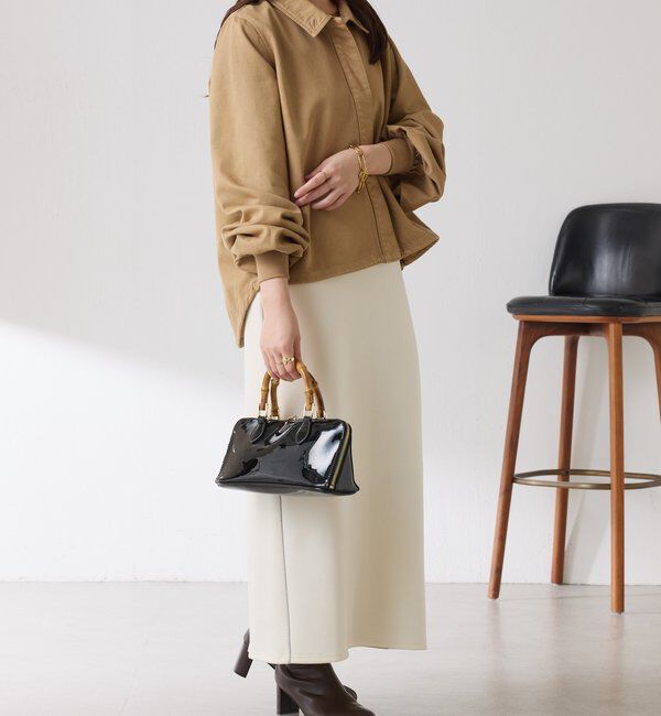  「Q.anos 2WAYデニムシャツ」|シャツ・ブラウス|