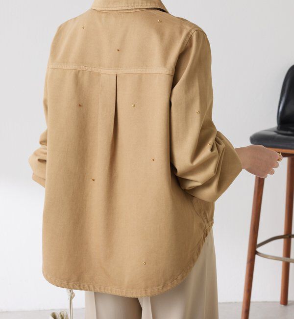  「Q.anos 2WAYデニムシャツ」|シャツ・ブラウス|