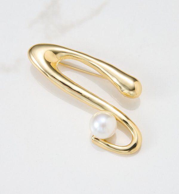  「【PAPILLONNER/パピヨネ】パールニュアンスブローチ」|リング|