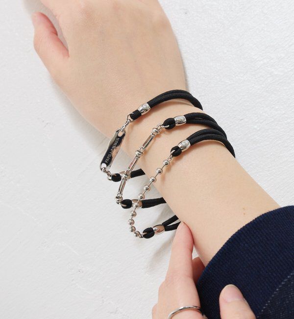  「【PAPILLONNER/パピヨネ】3本セットヘアブレスレット」|リング|シルバー