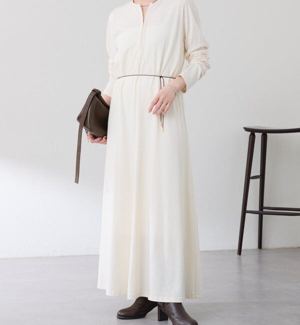  「ネップ調カットワンピース」|ワンピース|