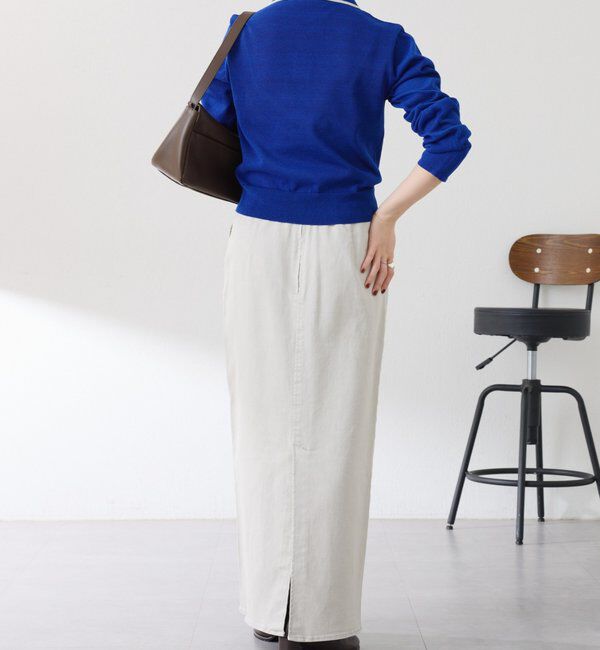  「シアーニットポロ」|ニット・セーター|