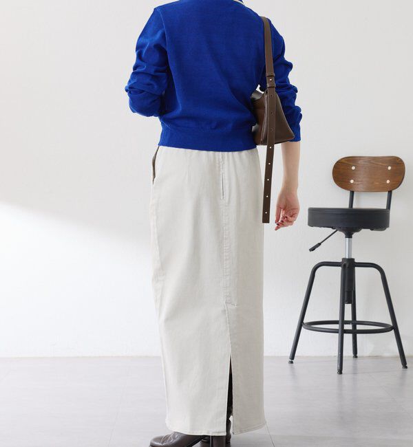  「シアーニットポロ」|ニット・セーター|