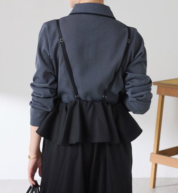  「シアーニットポロ」|ニット・セーター|