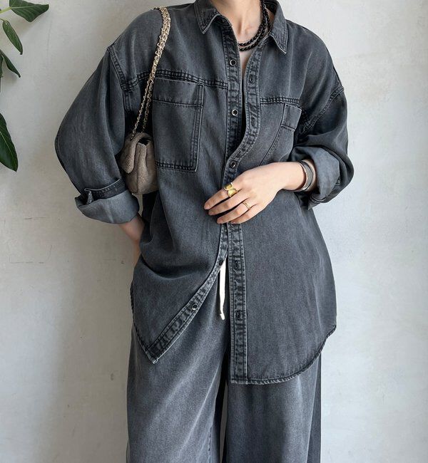  「リヨセルデニムポケットシャツ」|シャツ・ブラウス|