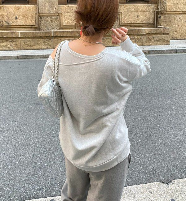  「【新色追加/インフルエンサーSAKURA企画】ラメスウェットタンクセット」|Tシャツ・カットソー|