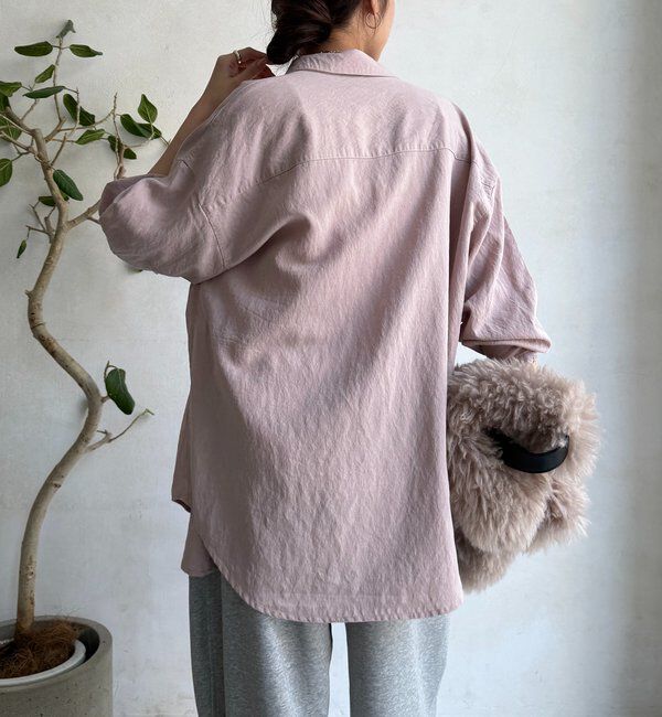  「【セットアップ対応】ピグメントライクシャツ」|シャツ・ブラウス|