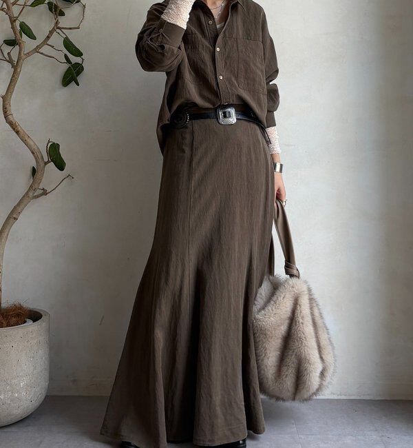  「【セットアップ対応】ピグメントライクシャツ」|シャツ・ブラウス|