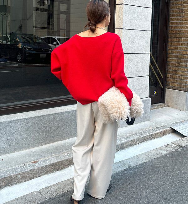  「裏起毛4WAYストレッチパンツ」|チノ|