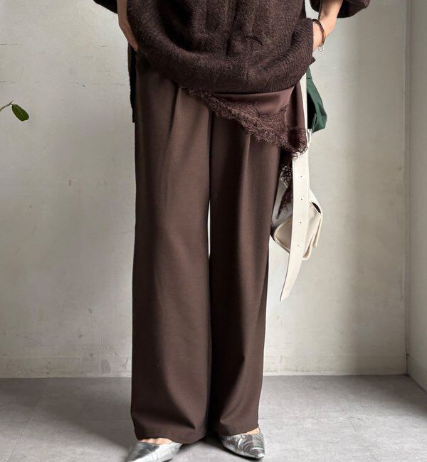  「裏起毛4WAYストレッチパンツ」|チノ|