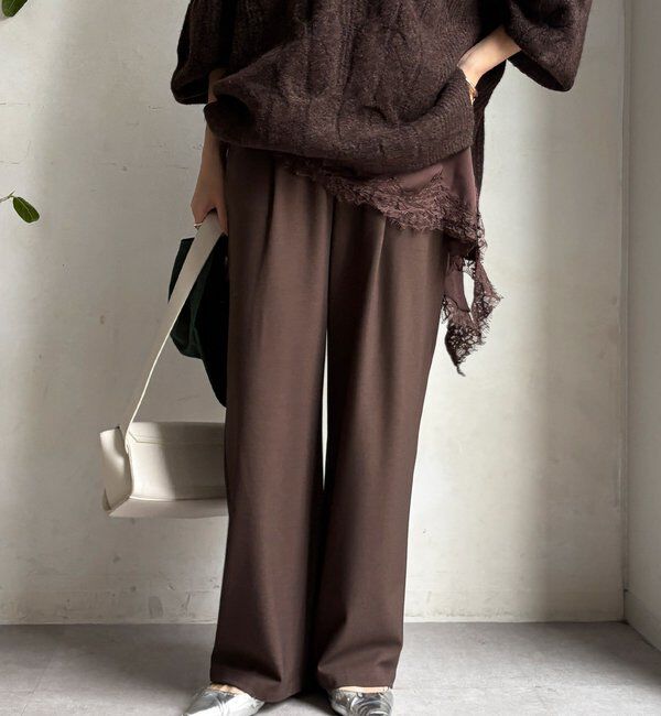  「裏起毛4WAYストレッチパンツ」|チノ|