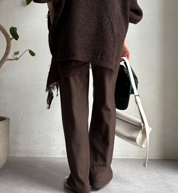  「裏起毛4WAYストレッチパンツ」|チノ|