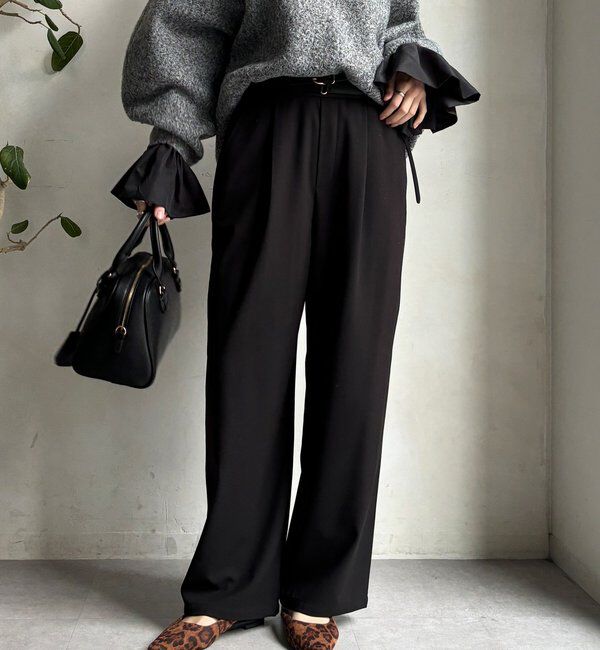  「裏起毛4WAYストレッチパンツ」|チノ|