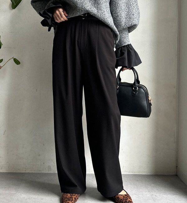  「裏起毛4WAYストレッチパンツ」|チノ|