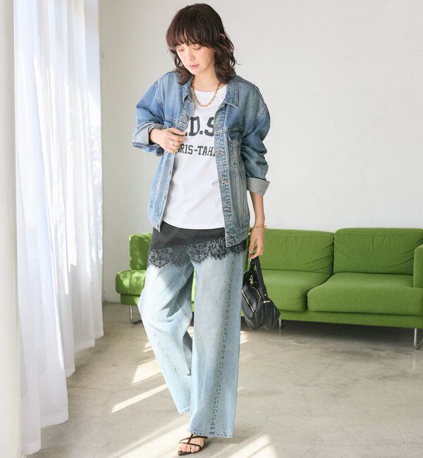  「【リバイバル/新色追加/羽織るだけでサマになる】デニムジャケット」|デニムジャケット|