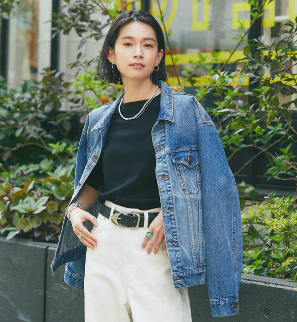  「【リバイバル/新色追加/羽織るだけでサマになる】デニムジャケット」|デニムジャケット|