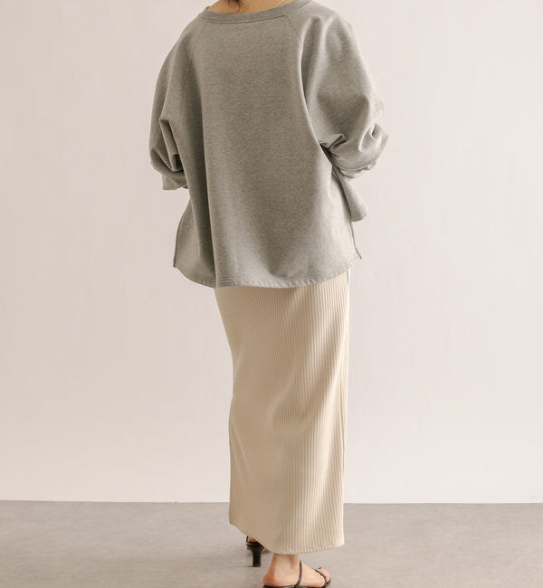  「【大人が着やすい】キーネックオーバースウェット」|Tシャツ・カットソー|