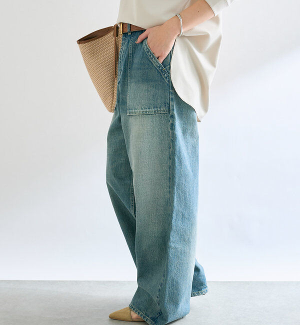  「【MONN.:.(モン)】OKAYAMAベイカーデニム」|デニム|