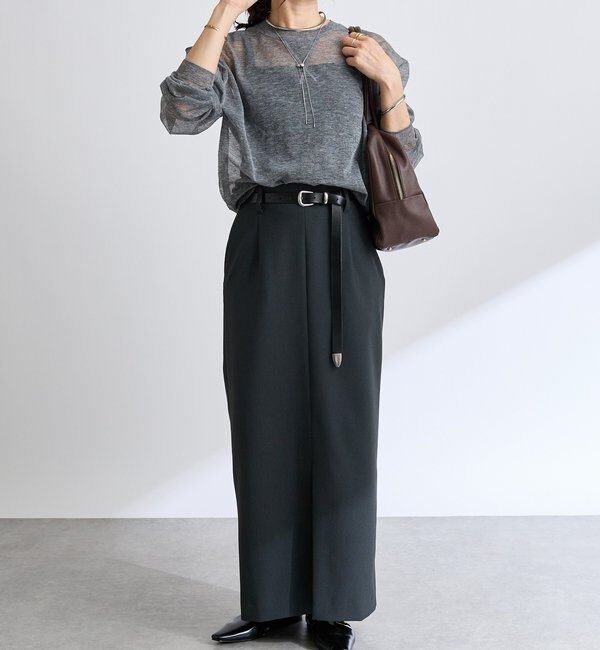  「【R.good(アールドットグッド)】Wスライドモチーフネックレス」|ブローチ・コサージュ|