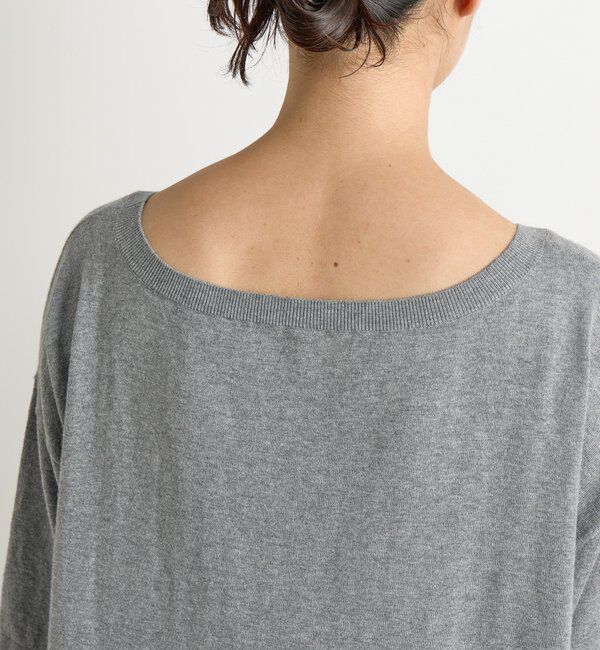  「【MONN.:. （モン）】LOOSE KNIT Tee」|ニット・セーター|