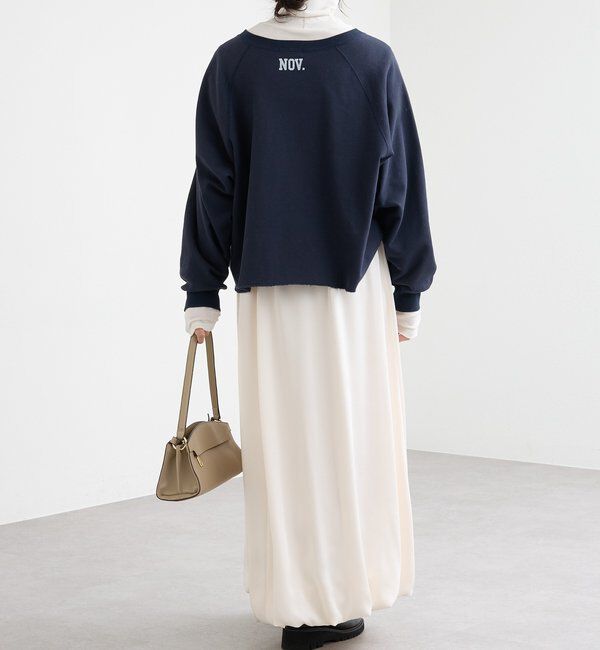  「【美シルエット】サテンバルーンスカート」|スカート|