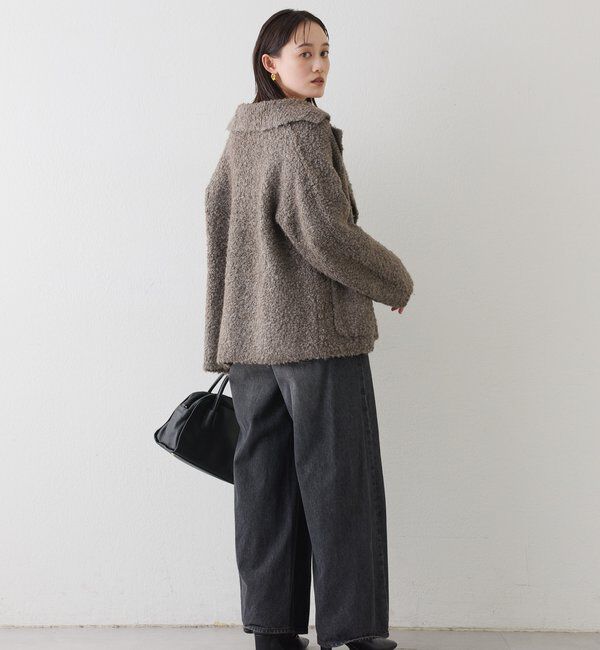  「【キャッチーなデザイン】スウェットドッキングデニム」|デニム|