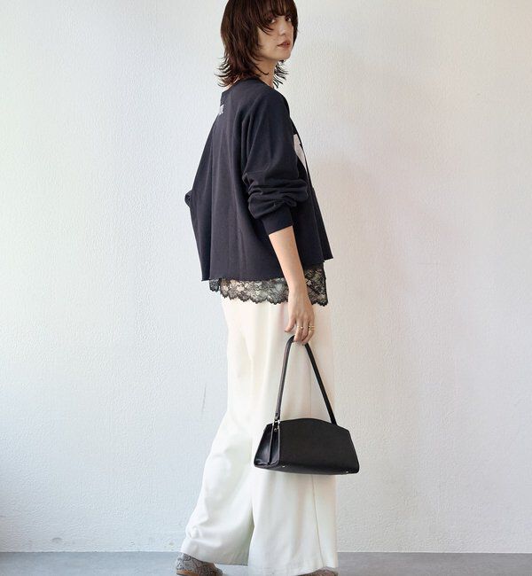  「【Yossshiiii企画】ワイドロゴカットオフスエット」|Tシャツ・カットソー|