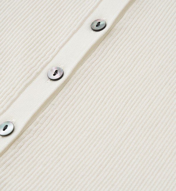  「【アンサンブル対応可】コットンリブカーディガン」|カーディガン|