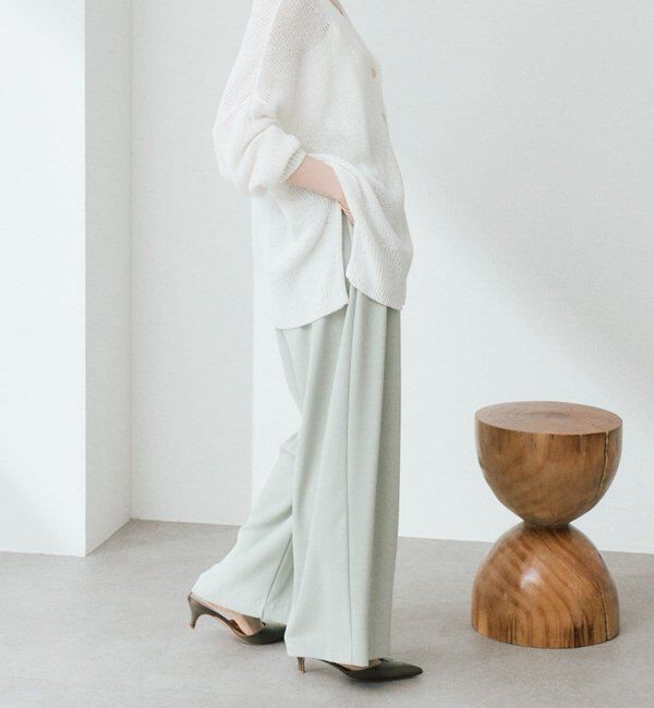  「【前後2WAY仕様】リネンブレンド2WAYカーデ」|カーディガン|