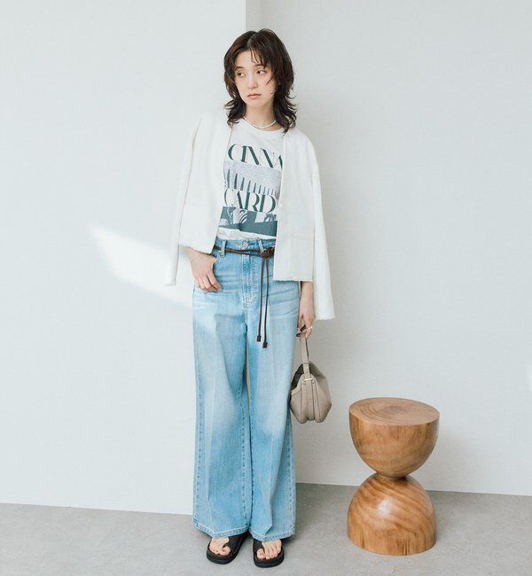  「予約【軽量/通気性抜群】ペーパーリネンノーカラージャケット」|テーラードジャケット|