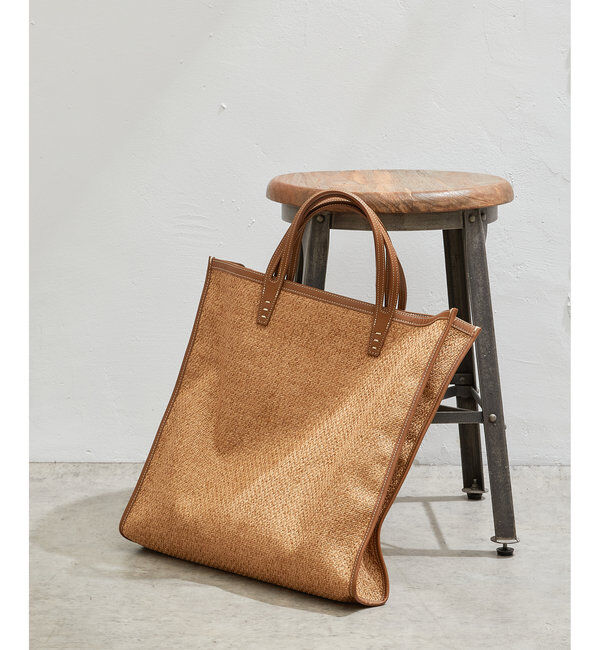  「【A VACATION】トートバッグ/ROCK」|トートバッグ|キャメル