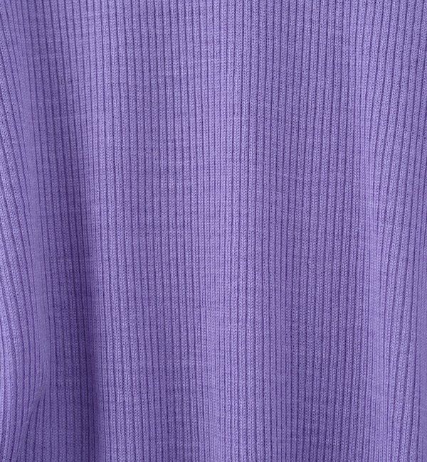  「【新色を加えてリバイバル】リブタートルカットソー」|Tシャツ・カットソー|