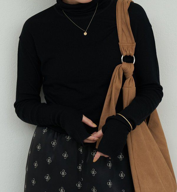  「【新色を加えてリバイバル】リブタートルカットソー」|Tシャツ・カットソー|