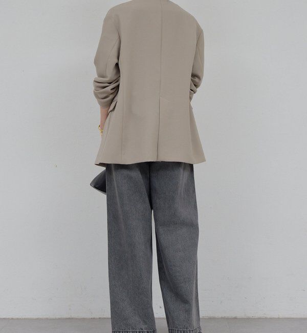  「ジャージーノーカラージャケット」|その他|