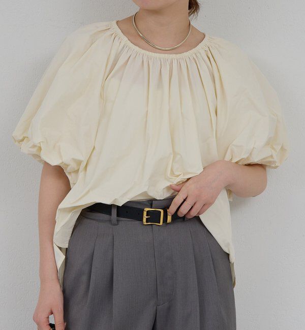  「【手洗い可】バルーンブラウス」|シャツ・ブラウス|