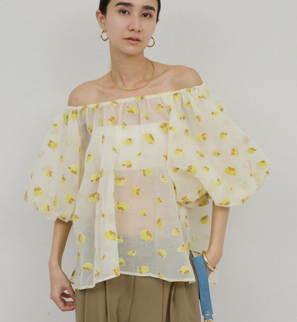  「【手洗い可】バルーンブラウス」|シャツ・ブラウス|