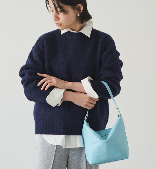  「ソフトレザーシンプルショルダーバッグ 」|ショルダー・メッセンジャー|