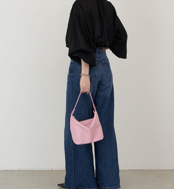  「ソフトレザーシンプルショルダーバッグ 」|ショルダー・メッセンジャー|