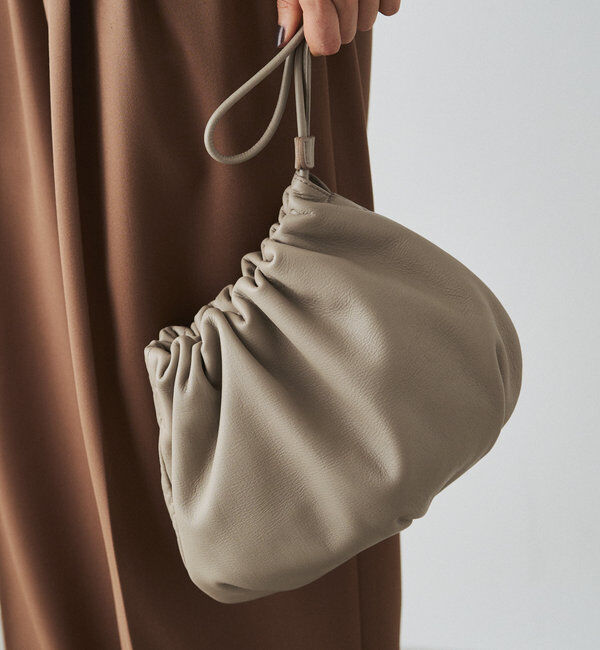  「レザー巾着4WAYショルダーバッグ」|ショルダー・メッセンジャー|