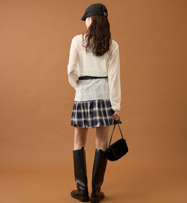  「切り替えバルーンスカート」|スカート|